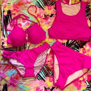 Victoria Secret Pink Swim Bikini Bundle